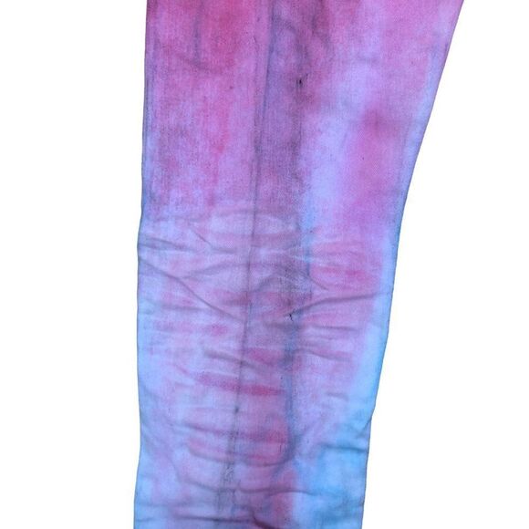 TIE Dyed John Elliot Jeans Trashed Denim Size 32 - Picture 4 of 15